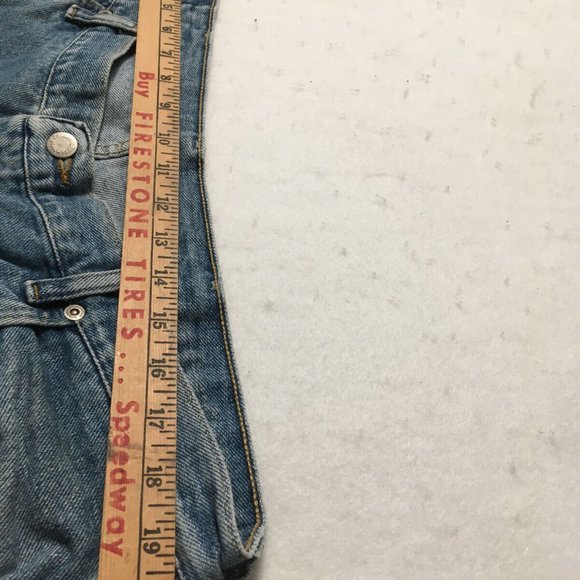 #LL Wrangler Silver Edition shorts Acid Wash bleach distressed 40 waist - Picture 4 of 6